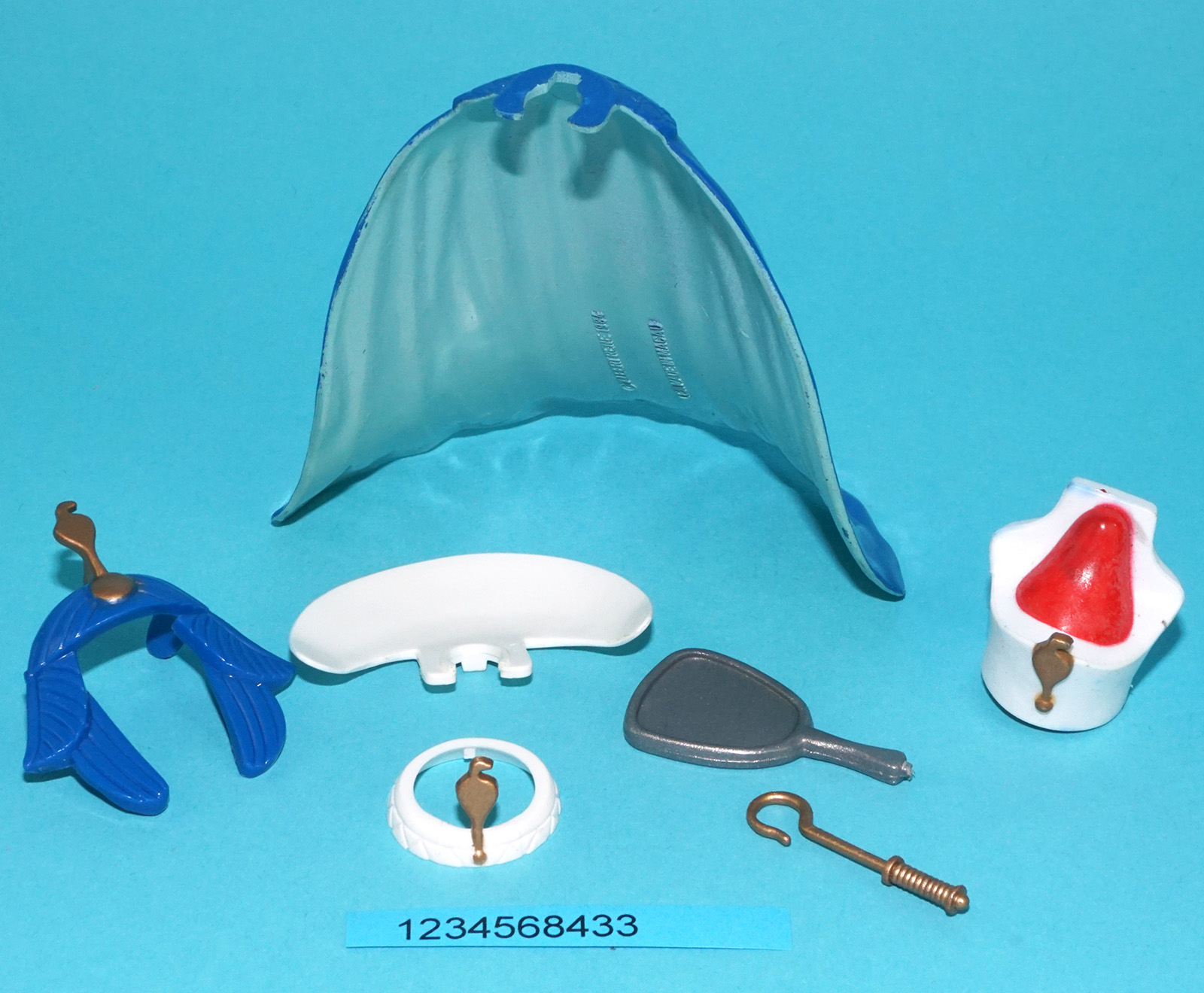 ASTERIX PLAY ACTION FIGURES 6223 CLEOPATRA 100% COMPLETE 1984 CEJI TOYCLOUD - Image 6