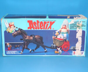 ASTERIX PLAY ACTION FIGURES 6251 ROMAN CHARIOT BOXED EURO BOX 1984 CEJI TOYCLOUD