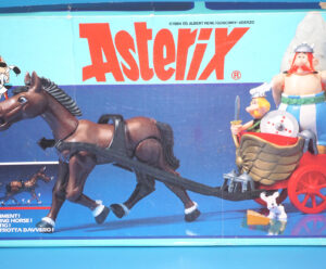 ASTERIX PLAY ACTION FIGURES 6251 ROMAN CHARIOT BOXED EURO BOX 1984 CEJI TOYCLOUD