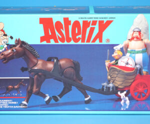 ASTERIX PLAY ACTION FIGURES 6251 ROMAN CHARIOT BOXED EURO BOX 1984 CEJI TOYCLOUD