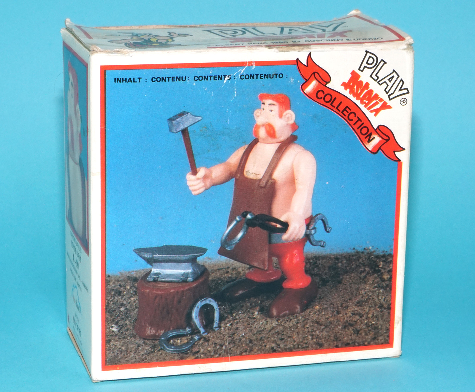 ASTERIX PLAY ACTION FIGURES 6210 FULLIAUTOMATIX BOXED EURO BOX 1980 TOYCLOUD - Image 2