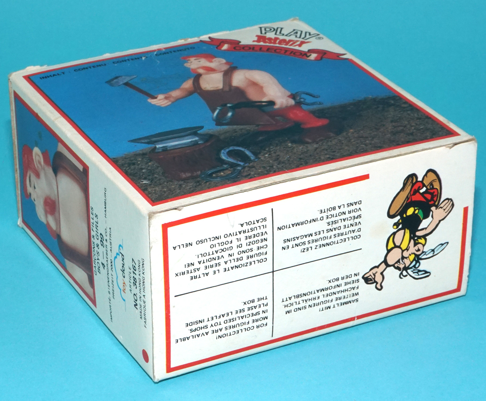 ASTERIX PLAY ACTION FIGURES 6210 FULLIAUTOMATIX BOXED EURO BOX 1980 TOYCLOUD - Image 3