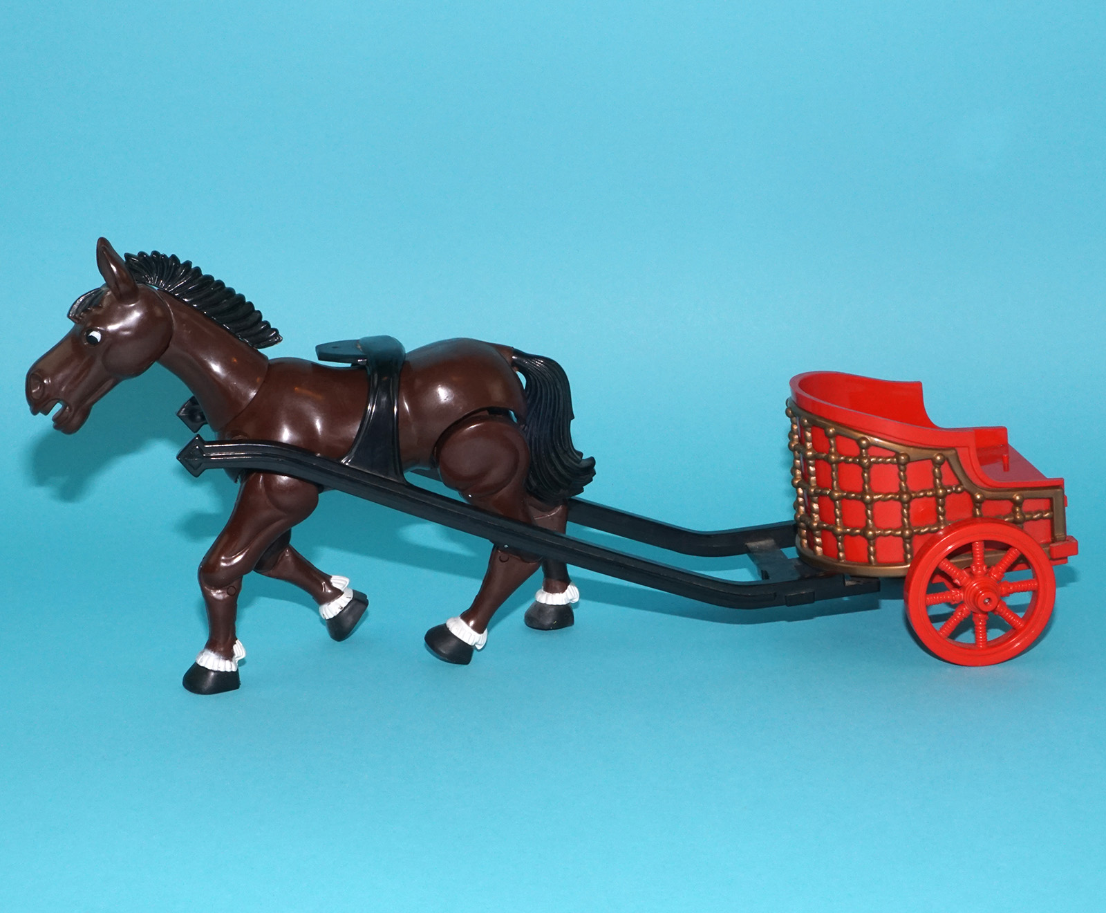 ASTERIX PLAY ACTION FIGURES 6250 ROMAN CHARIOT 1984 CEJI TOYCLOUD WORKS! - Image 2