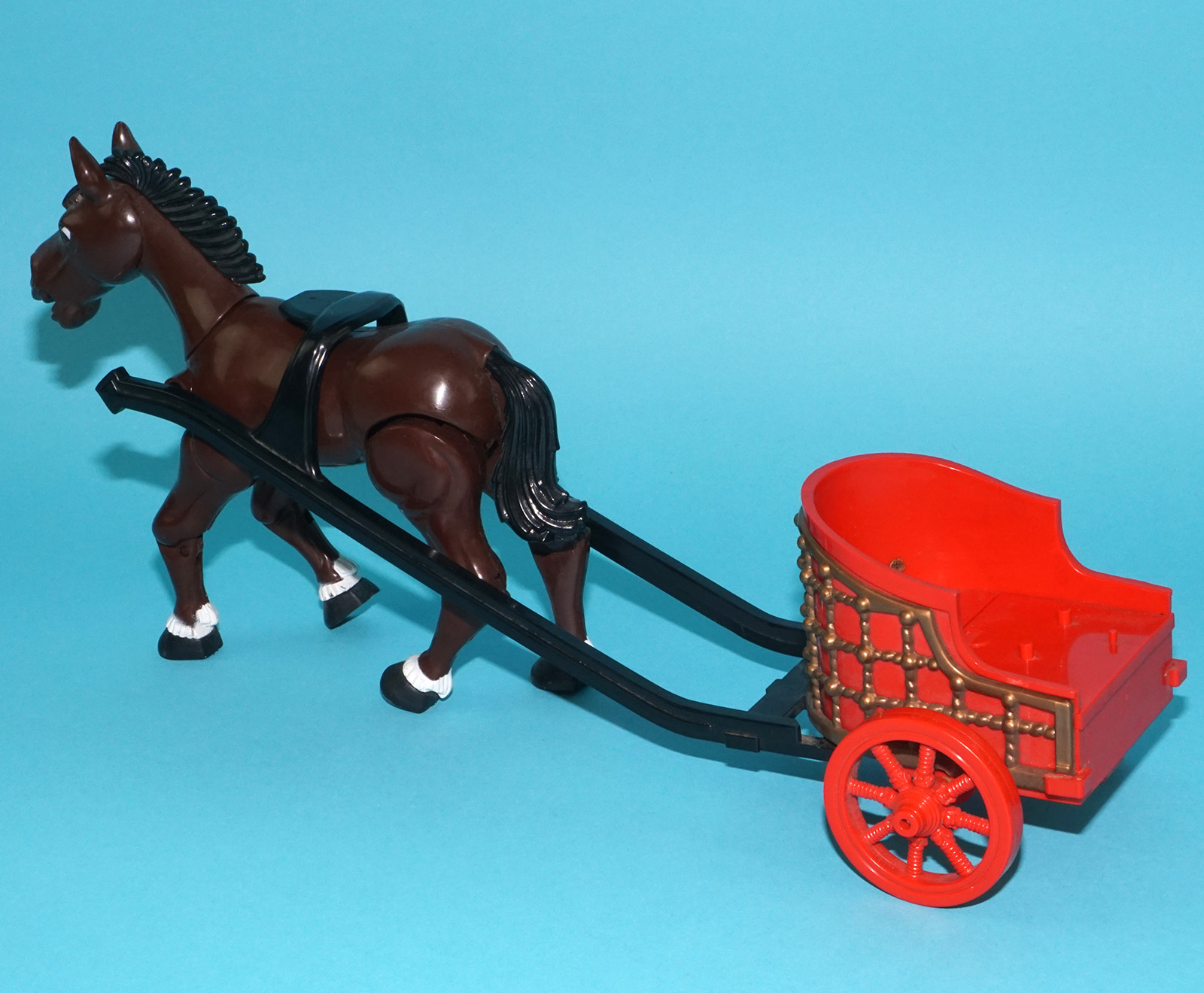 ASTERIX PLAY ACTION FIGURES 6250 ROMAN CHARIOT 1984 CEJI TOYCLOUD WORKS! - Image 3