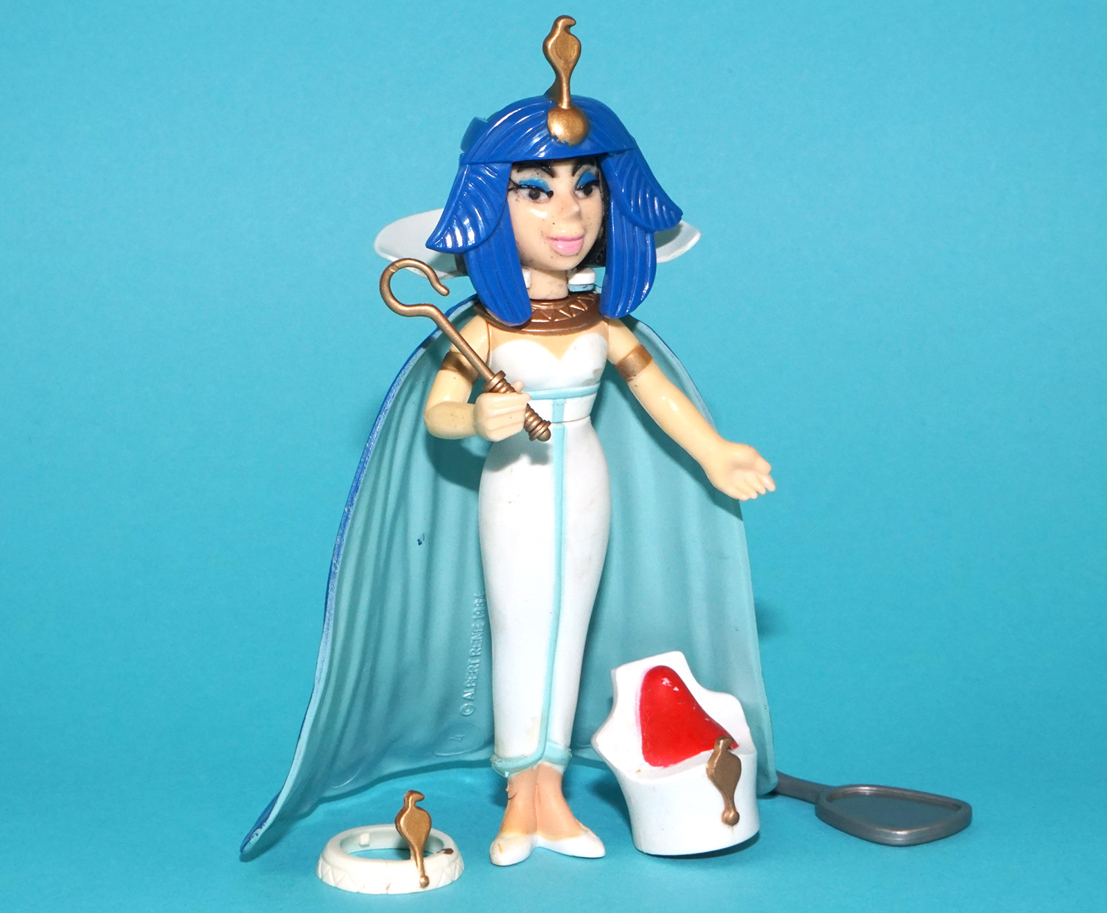 ASTERIX PLAY ACTION FIGURES 6223 CLEOPATRA BOXED GERMAN BOX 1984 CEJI TOYCLOUD - Image 10