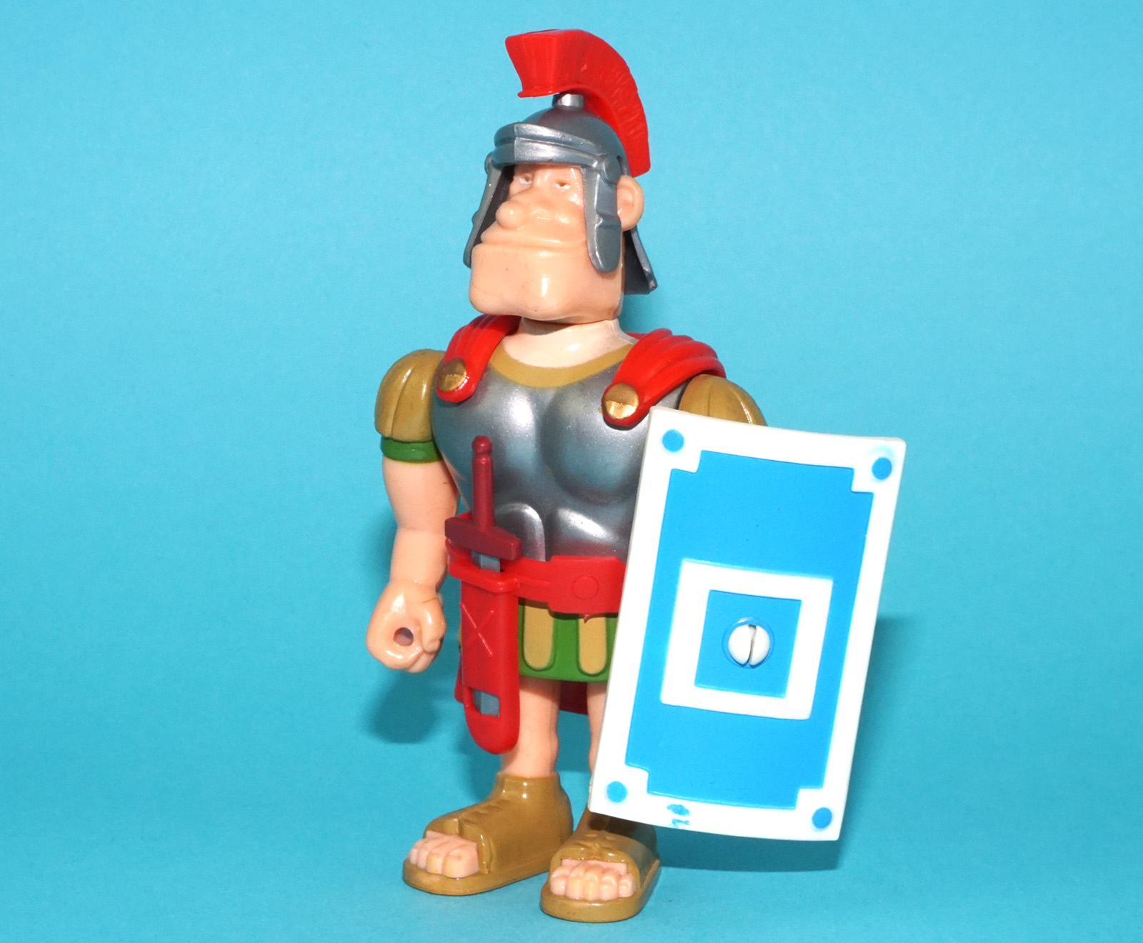 ASTERIX PLAY ACTION FIGURES 6220 ROMAN CENTURION 100% COMPLETE 1980 TOYCLOUD - Image 2