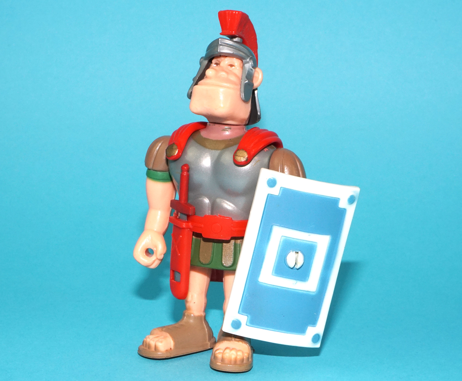 ASTERIX PLAY ACTION FIGURES 6220 ROMAN CENTURION 100% COMPLETE 1984 CEJI TOYCLOUD - Image 2