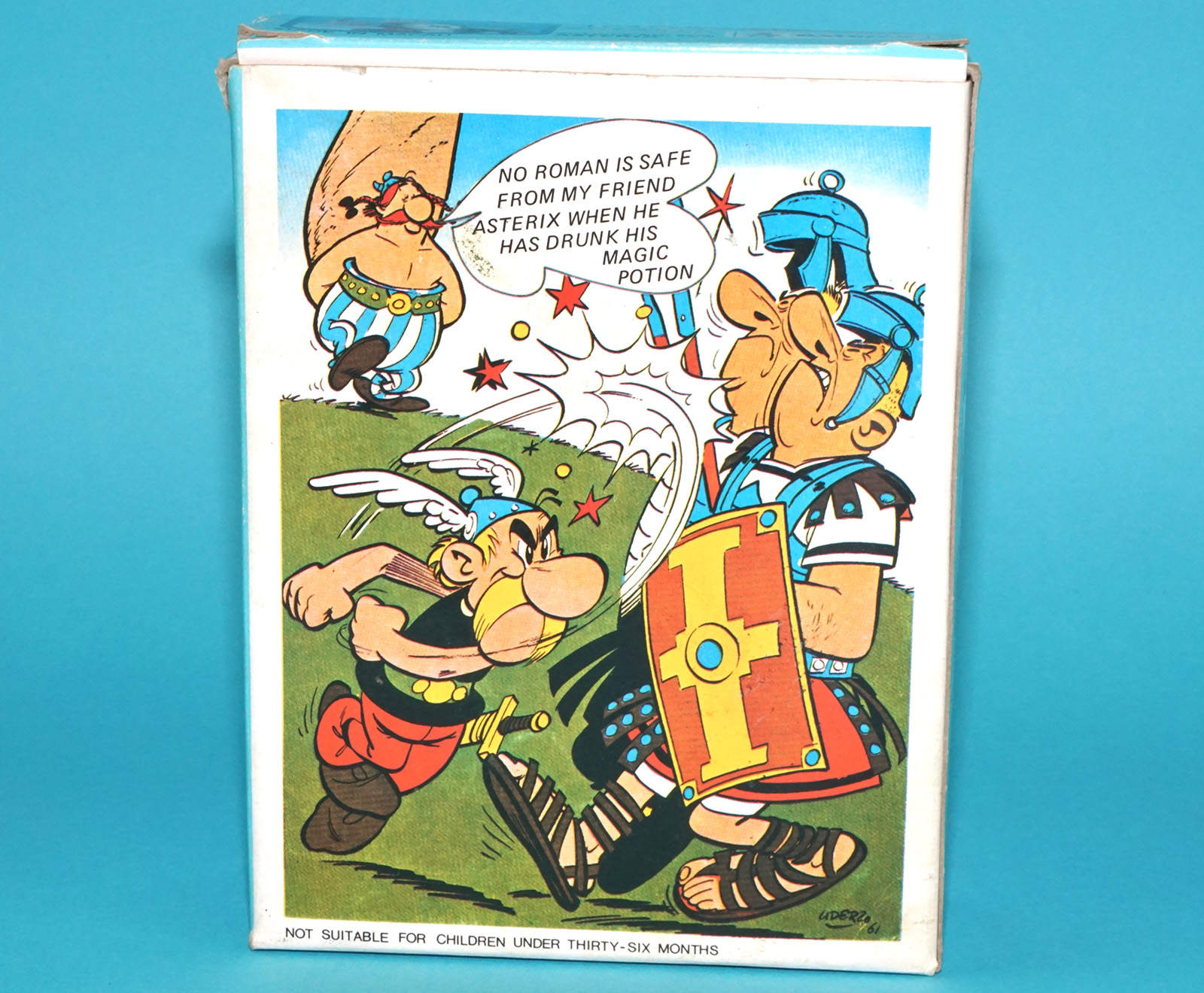 ASTERIX PLAY ACTION FIGURES 6200 ASTERIX BOXED UK BOX 1984 CEJI TOYCLOUD - Image 7