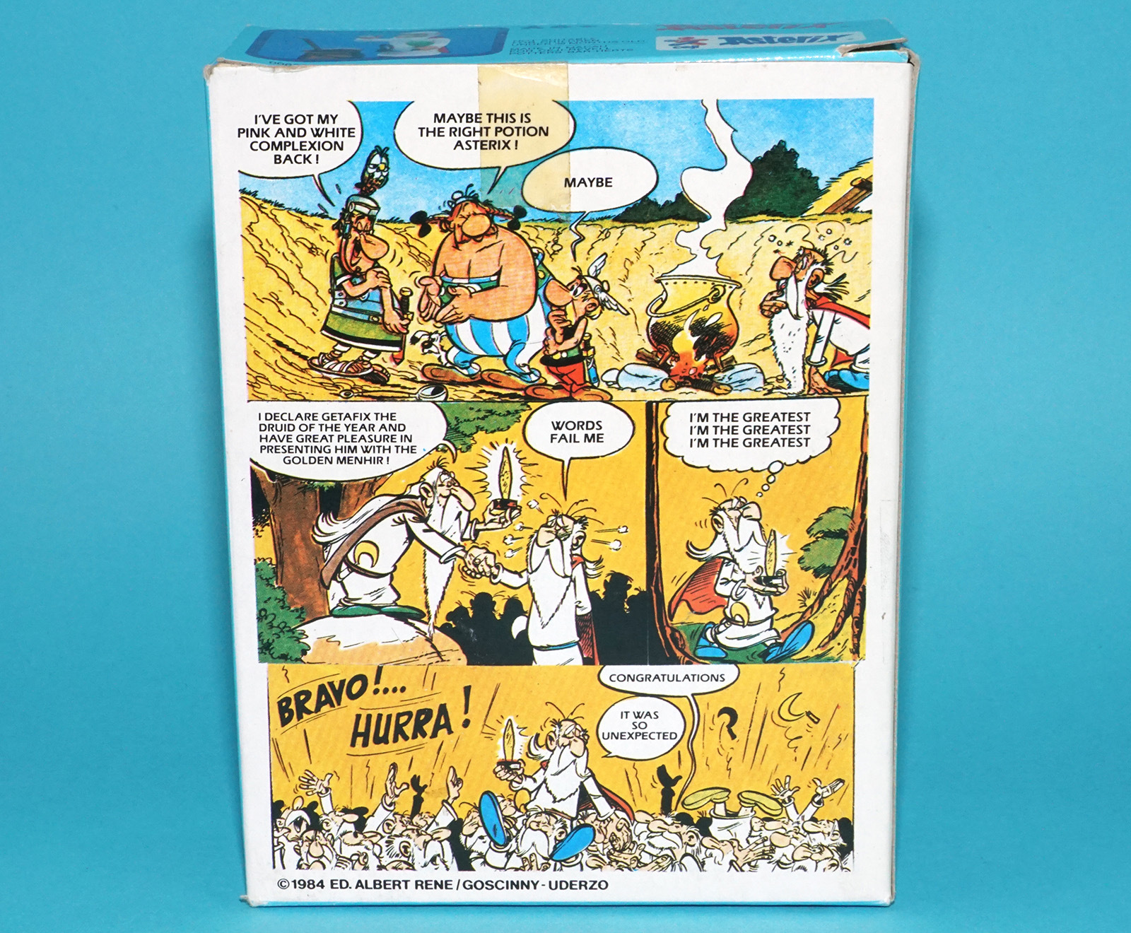 ASTERIX PLAY ACTION FIGURES 6202 GETAFIX BOXED UK BOX 1984 CEJI TOYCLOUD - Image 7