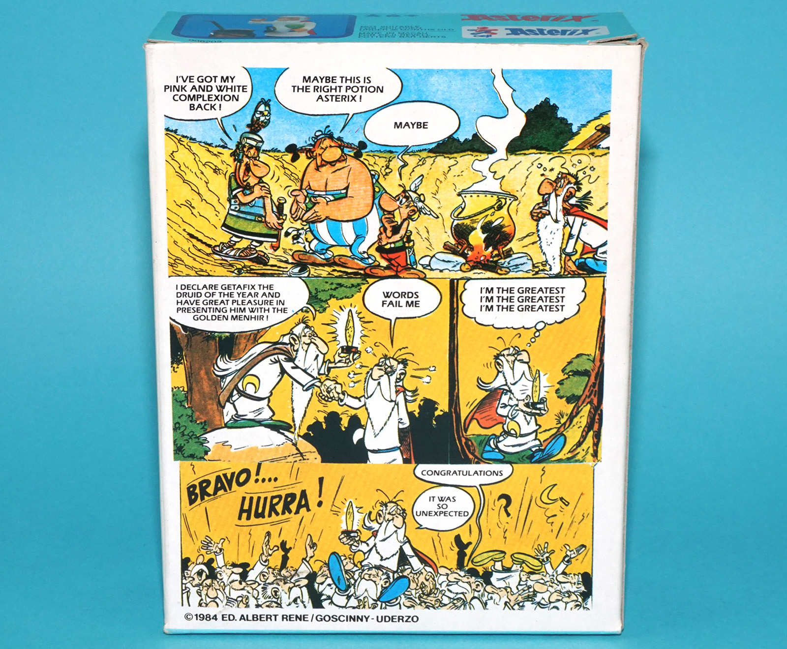 ASTERIX PLAY ACTION FIGURES 6202 GETAFIX BOXED UK BOX 1984 CEJI TOYCLOUD - Image 7