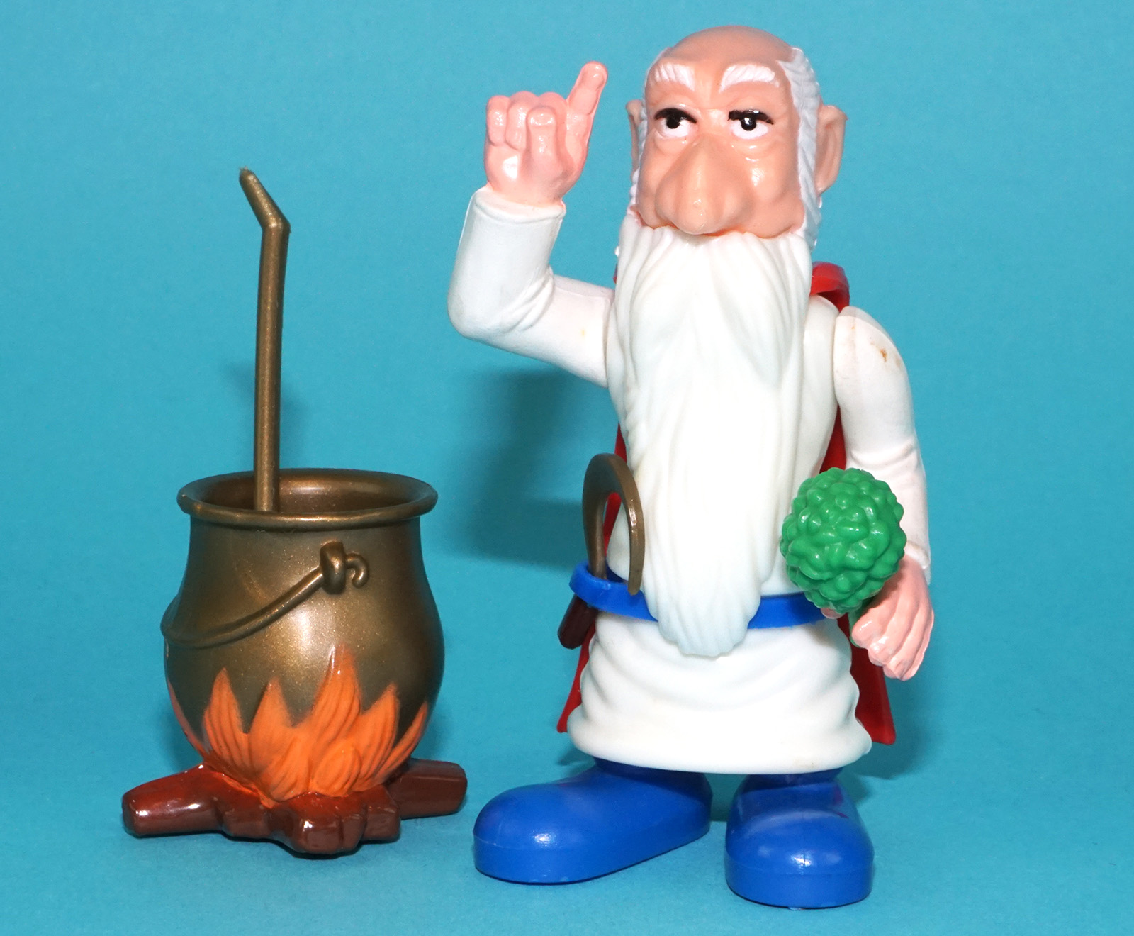 ASTERIX PLAY ACTION FIGURES 6202 GETAFIX BOXED UK BOX 1984 CEJI TOYCLOUD - Image 8