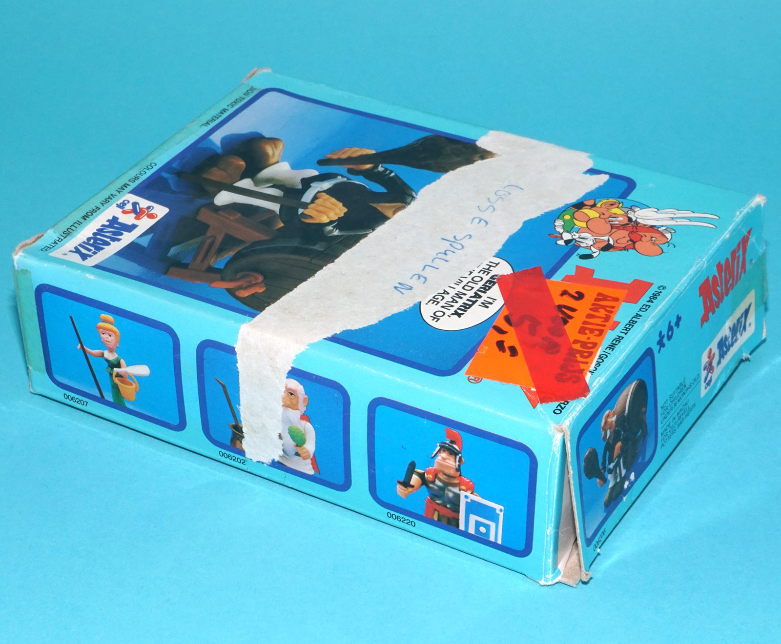 ASTERIX PLAY ACTION FIGURES 6207 GERIATRIX BOXED UK BOX 1984 CEJI TOYCLOUD - Image 5