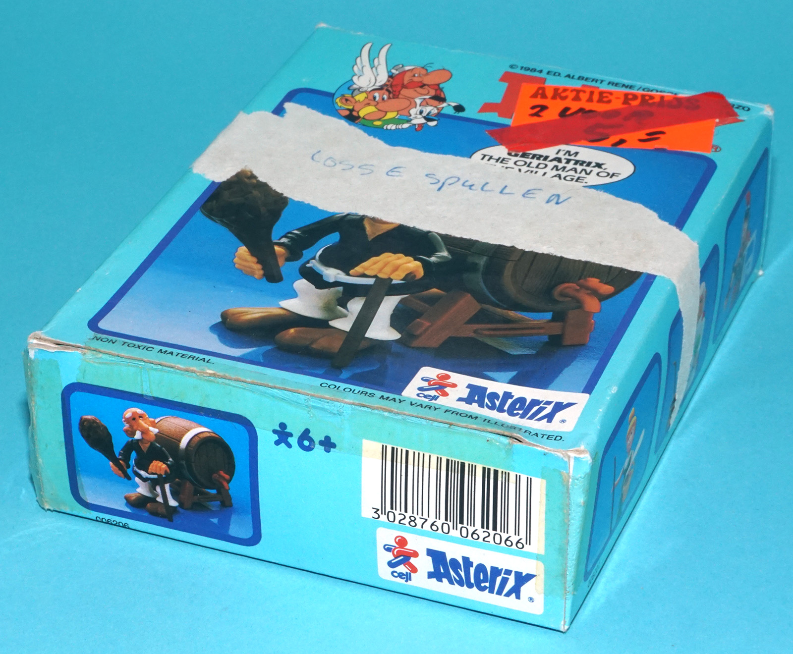 ASTERIX PLAY ACTION FIGURES 6207 GERIATRIX BOXED UK BOX 1984 CEJI TOYCLOUD - Image 6