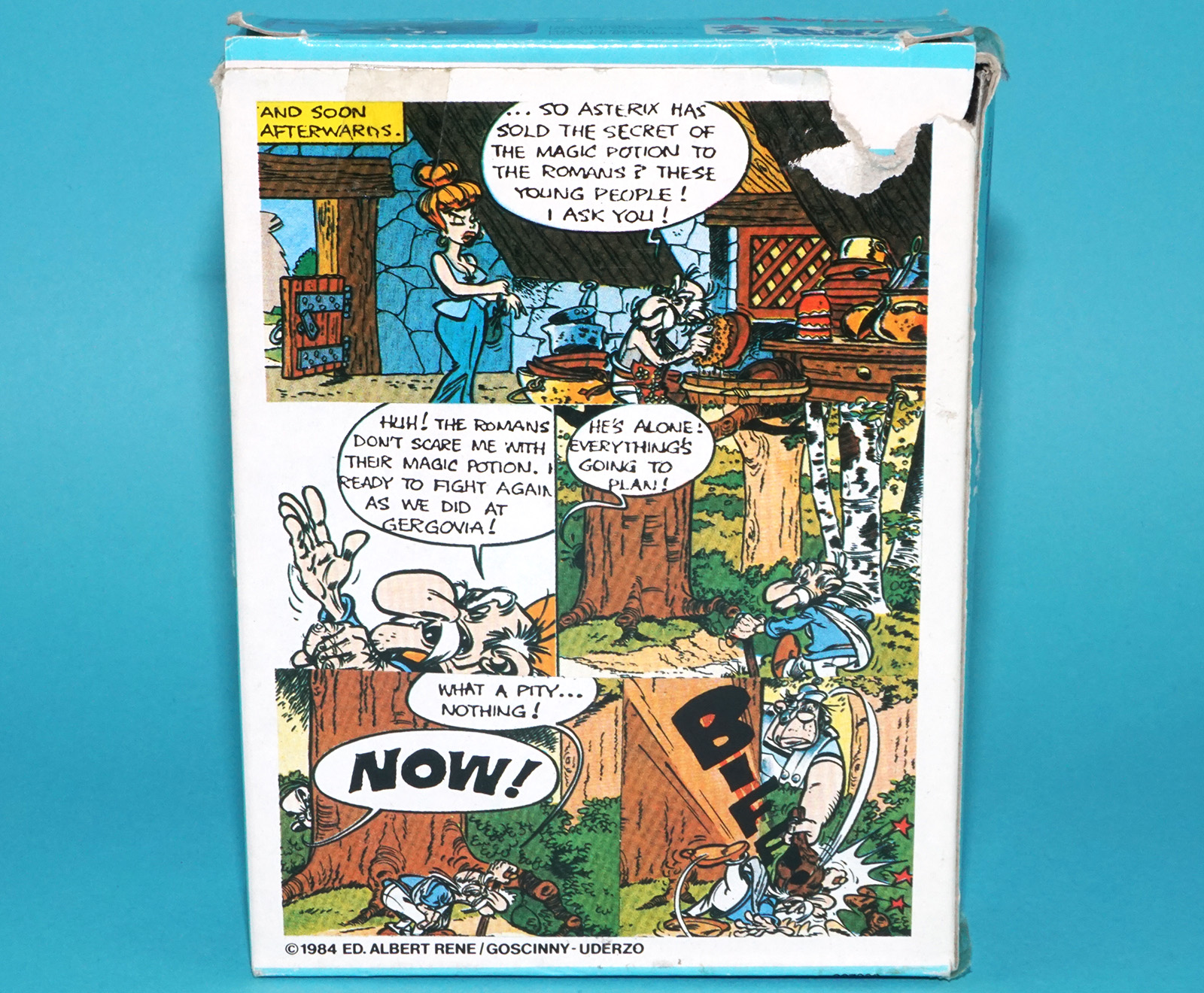 ASTERIX PLAY ACTION FIGURES 6207 GERIATRIX BOXED UK BOX 1984 CEJI TOYCLOUD - Image 7