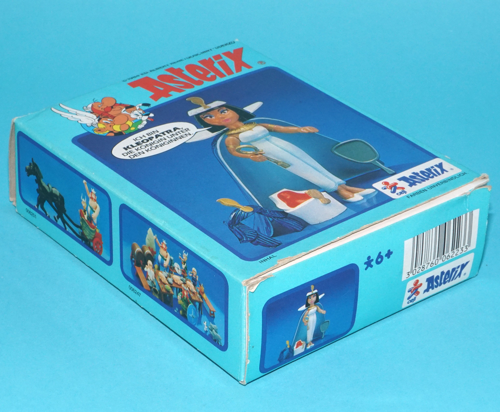 ASTERIX PLAY ACTION FIGURES 6223 CLEOPATRA BOXED GERMAN BOX 1984 CEJI TOYCLOUD - Image 3