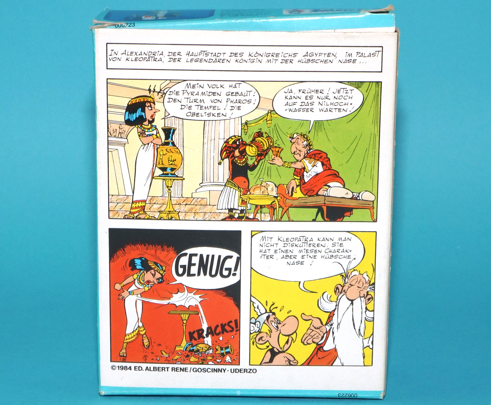 ASTERIX PLAY ACTION FIGURES 6223 CLEOPATRA BOXED GERMAN BOX 1984 CEJI TOYCLOUD - Image 7