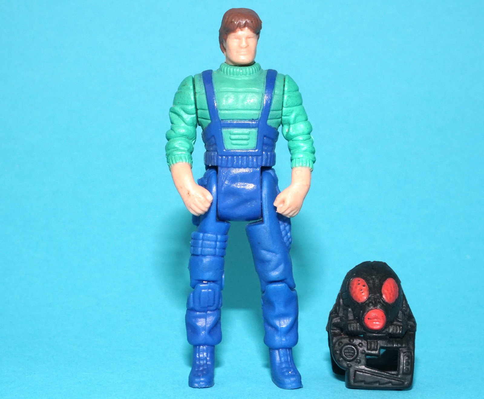 M.A.S.K EURO REPAINT JACQUES LAFLEUR & MASK 1987 KENNER - Image 2
