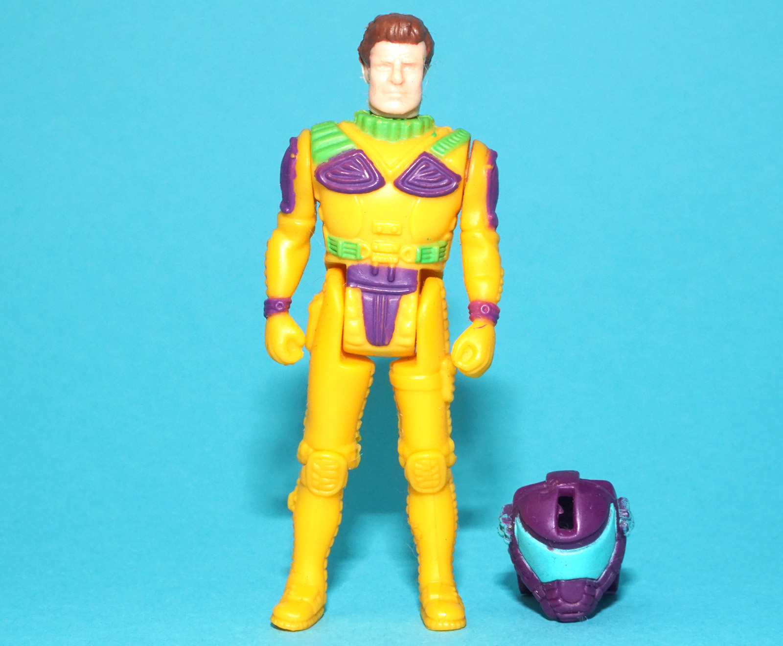 M.A.S.K EURO REPAINT CALHOUN BURNS & MASK 1987 KENNER - Image 2