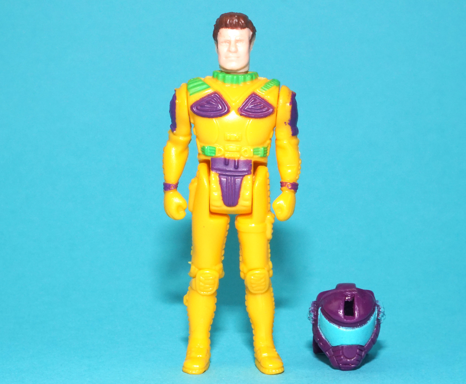 M.A.S.K EURO REPAINT CALHOUN BURNS & MASK 1987 KENNER - Image 2