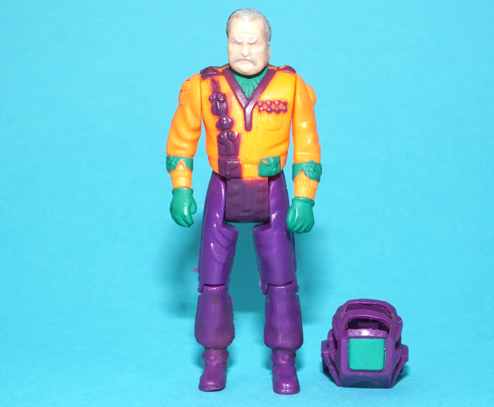 M.A.S.K EURO REPAINT MILES MAYHEM & MASK 1987 KENNER - Image 2