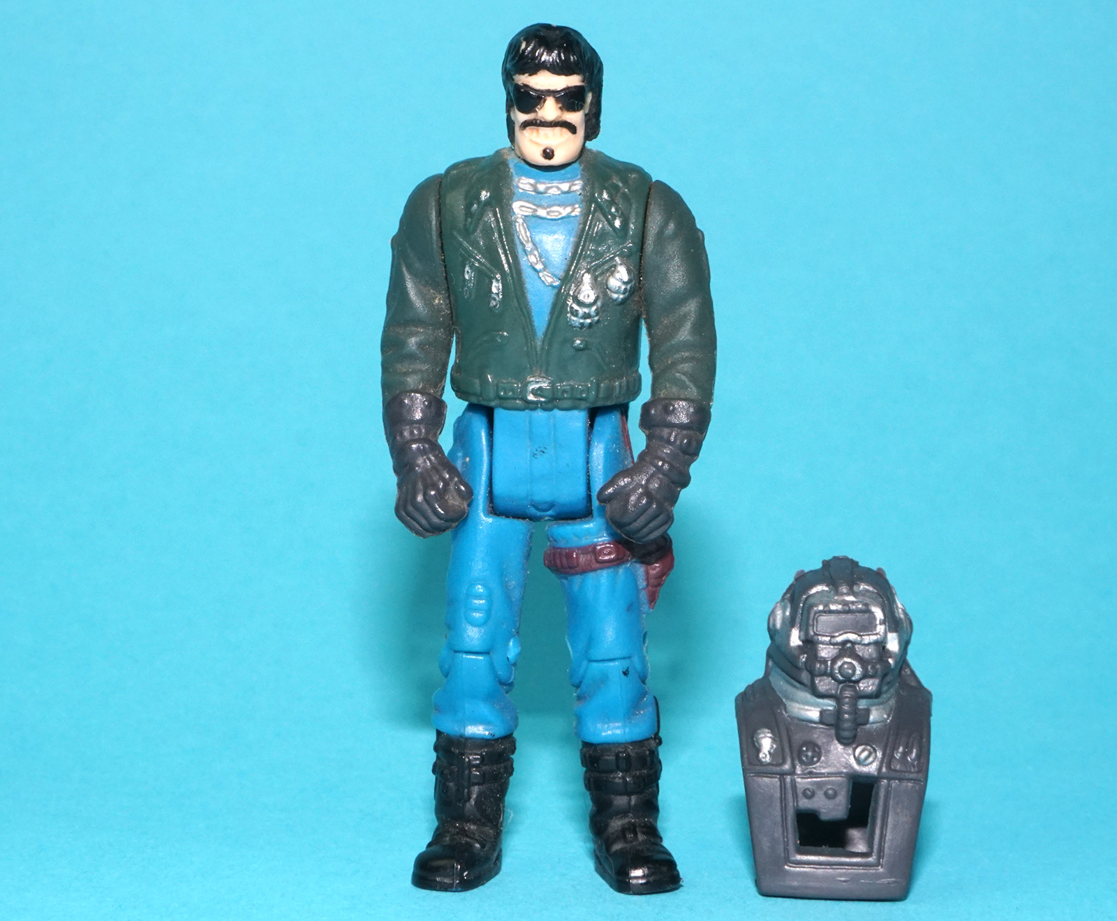 M.A.S.K PIRANHA SLY RAX & MASK 1985 KENNER - Image 2