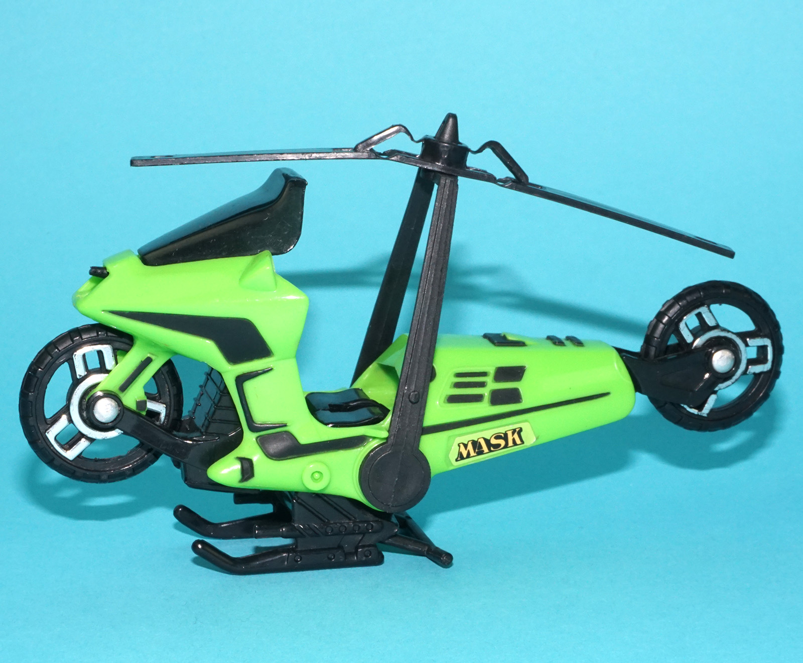 M.A.S.K CONDOR MOTORCYCLE & BRAD TURNER 100% COMPLETE 1985 KENNER - Image 3