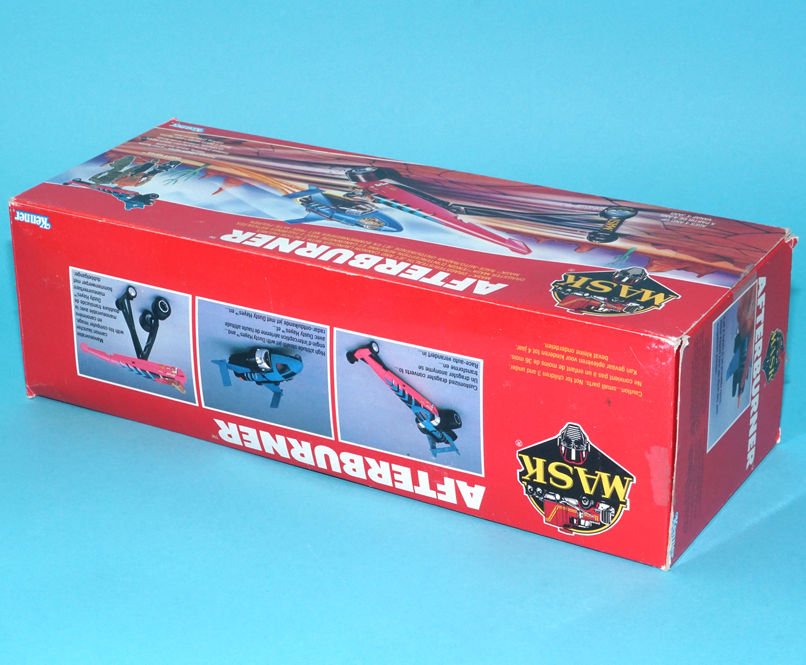 M.A.S.K AFTERBURNER COMPLETE BOXED EURO BOX 1988 KENNER - Image 5