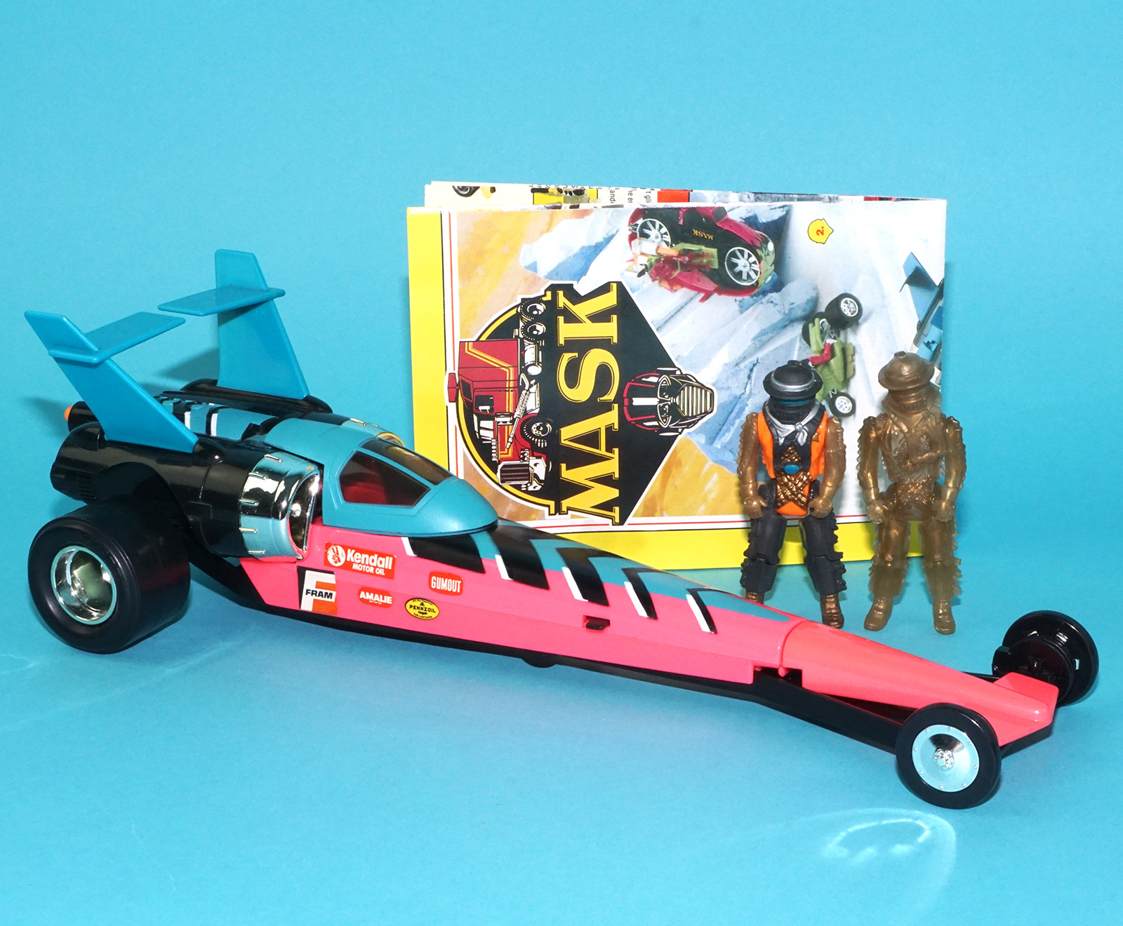 M.A.S.K AFTERBURNER COMPLETE BOXED EURO BOX 1988 KENNER - Image 8