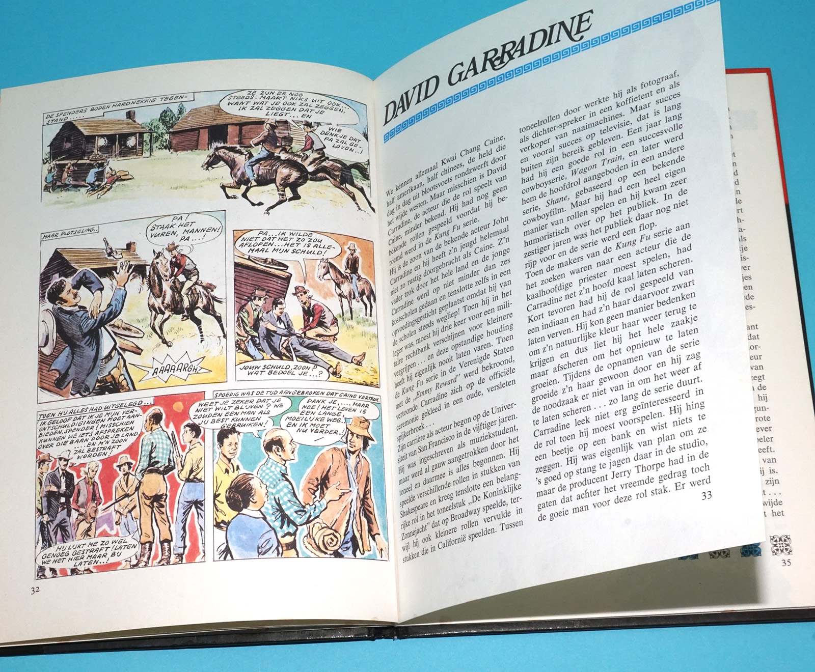 KUNG FU STORY COMIC ACTIVITY BOOK DUTCH 1974 MULDER & ZOON DAVID CARRADINE - Image 8