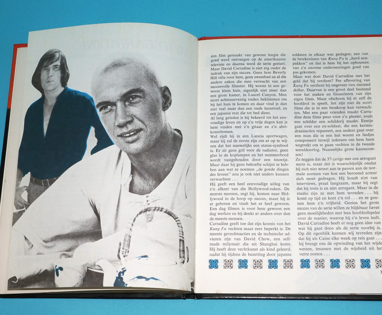 KUNG FU STORY COMIC ACTIVITY BOOK DUTCH 1974 MULDER & ZOON DAVID CARRADINE - Image 9