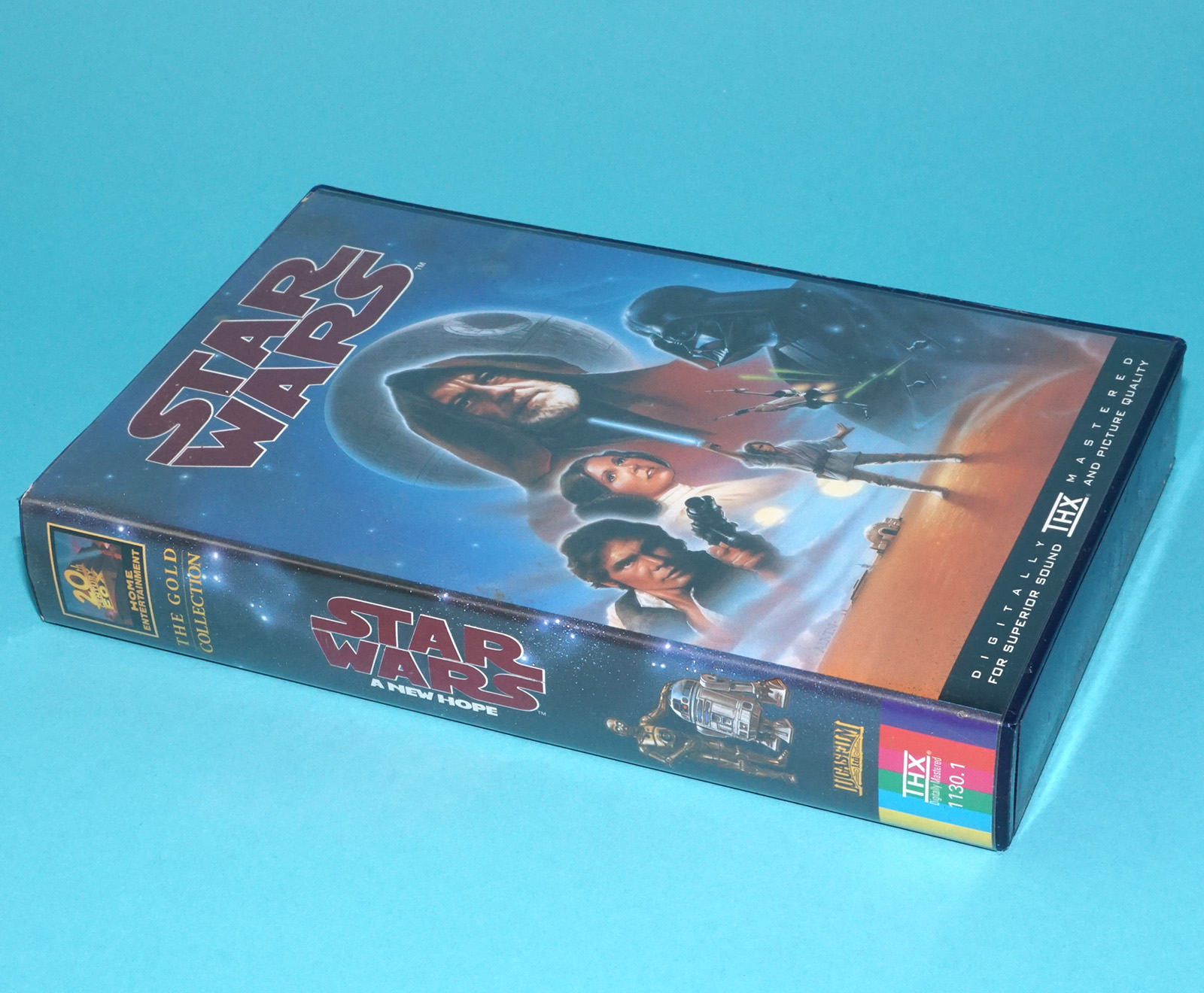 VHS STAR WARS A NEW HOPE 1977 THX DIGITALLY REMASTERED PAL DUTCH SUBS 1995 LUCASFILM - Image 3