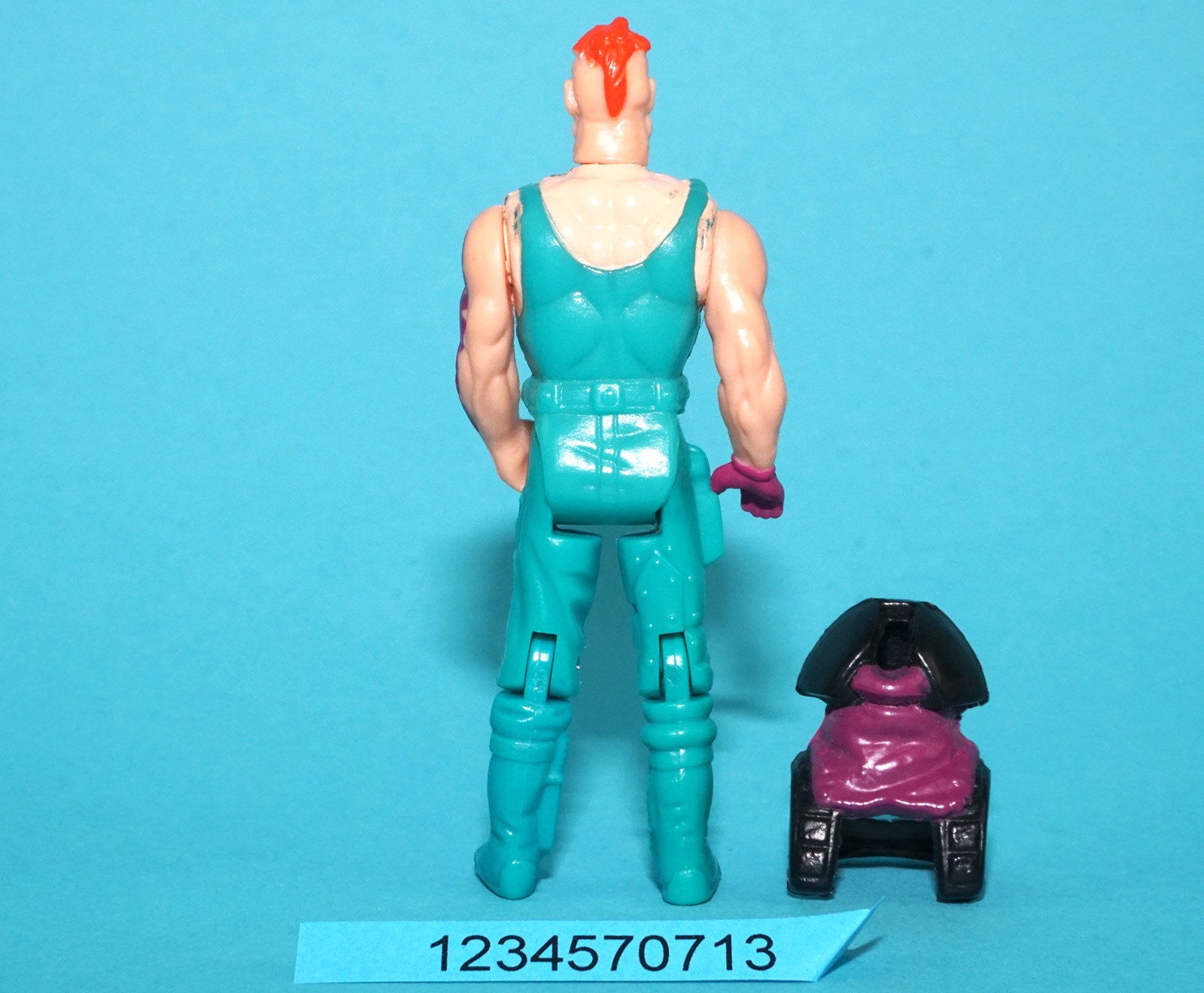 M.A.S.K EURO REPAINT BRUNO SHEPPARD & MASK 1987 KENNER - Image 5