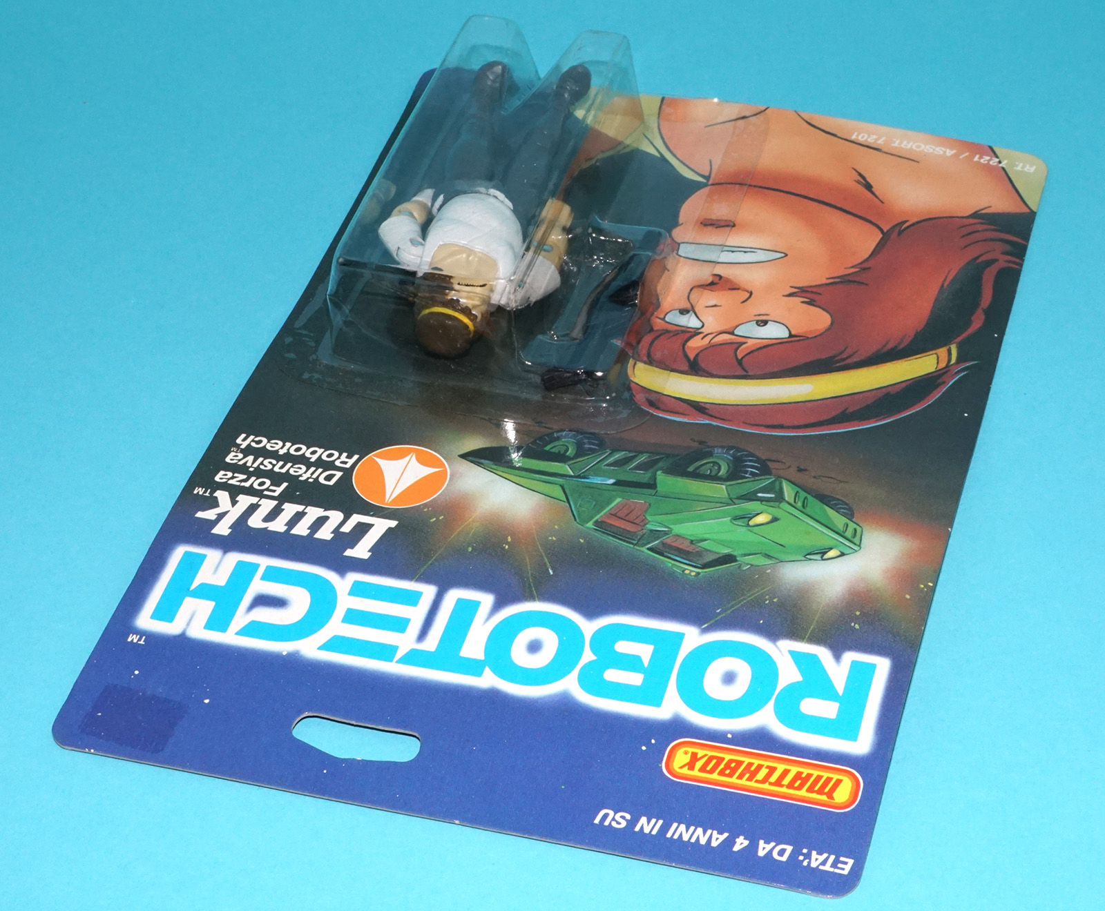 ROBOTECH LUNK MOC MOSC EURO CARD 1985 MATCHBOX HTF - Image 5