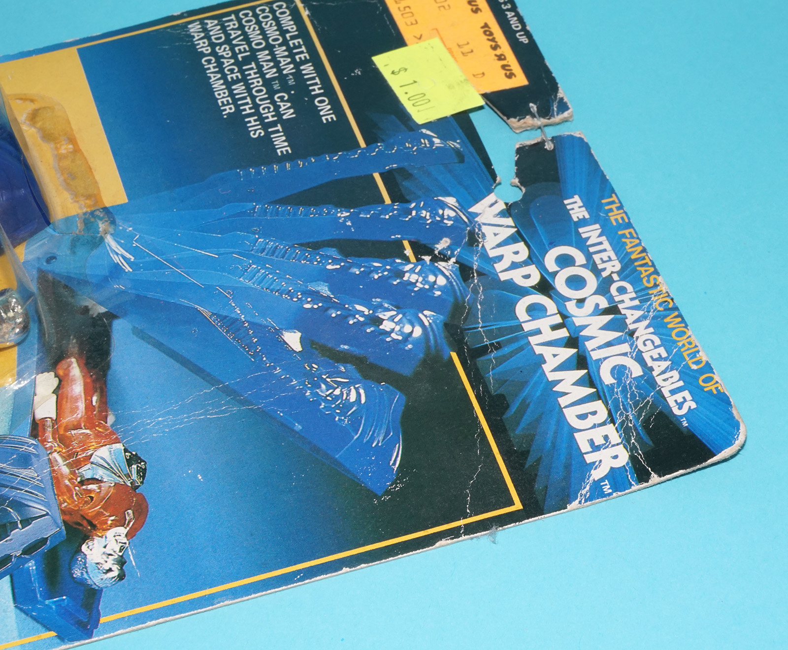 INTER-CHANGEABLES COSMIC WARP CHANGER MOC MOSC US CARD 1985 HOURTOY TAKARA MICRONAUTS - Image 10