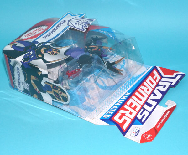 TRANSFORMERS ANIMATED DELUXE CLASS BLACKARACHNIA MOC 2008 HASBRO