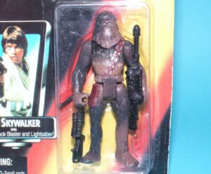 STAR WARS BOOTLEG POTF2 CHEWBACCA MOC MOSC 1996 CHINA KO ITALY EXPORT