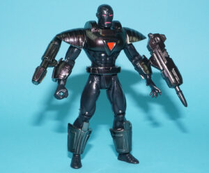 MARVEL OVERPOWER CARDGAME NIGHT ARMOR IRON MAN 100% COMPLETE 1996 TOY BIZ