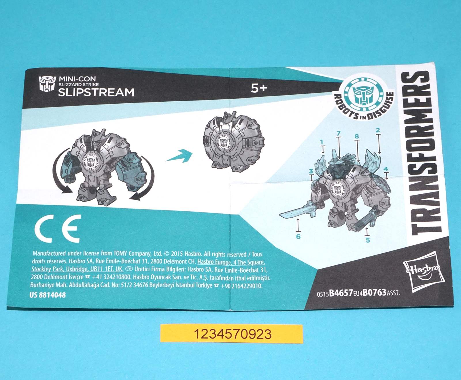 TRANSFORMERS ROBOTS IN DISGUISE MINI-CONS BLIZZARD STRIKE SLIPSTREAM 100% COMPLETE 2016 HASBRO - Image 5