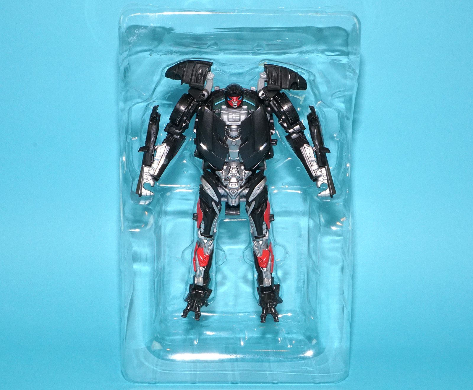 TRANSFORMERS TLK THE LAST KNIGHT DELUXE CLASS AUTOBOT HOT ROD COMPLETE BOXED EURO BOX 2017 HASBRO - Image 8