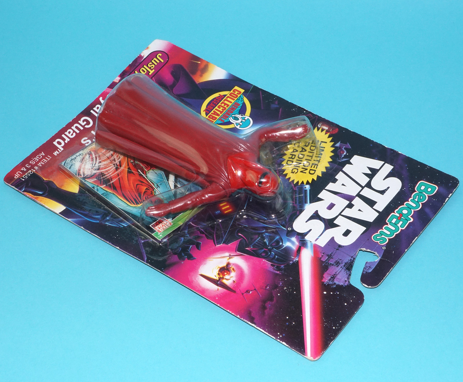 STAR WARS BEND-EMS EMPEROR'S ROYAL GUARD MOC MOSC SEALED CARD 1994 JUSTOYS - Image 4