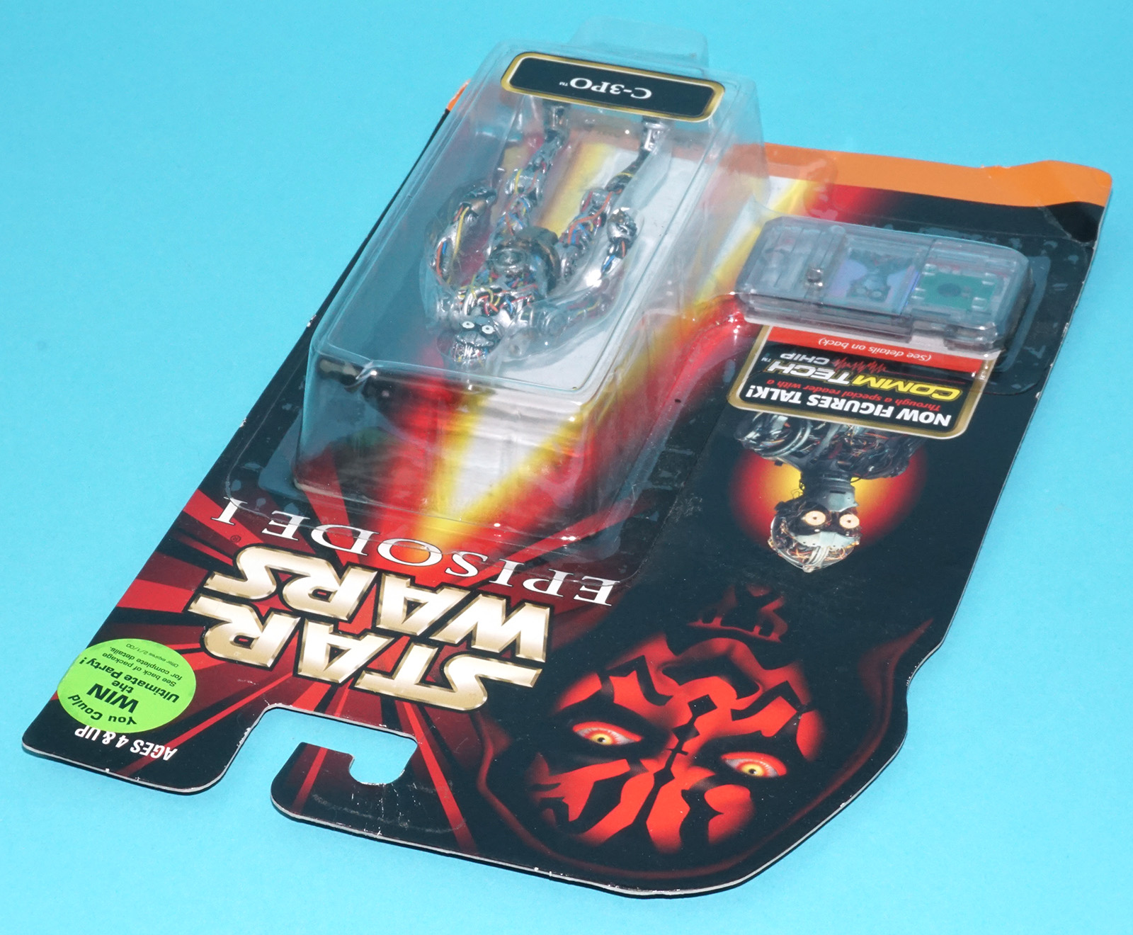 STAR WARS EPISODE 1 C-3PO MOC MOSC US CARD 1998 HASBRO - Image 4