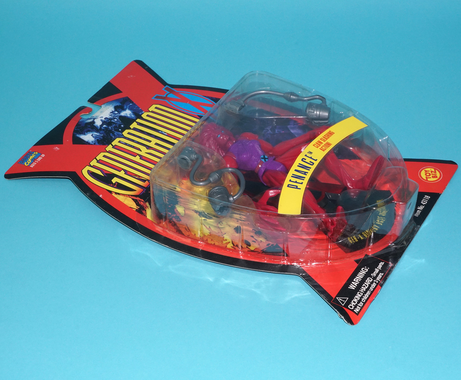 MARVEL X-MEN GENERATION X PENANCE MOC MOSC US CARD 1995 TOY BIZ - Image 3