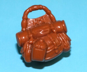 1987 GI JOE SGT SLAUGHTER RENEGADES TAURUS v1 ORIGINAL SPARE PART BACKPACK HASBRO