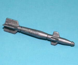 1986 GI JOE COBRA NIGHT RAVEN S³P ORIGINAL SPARE PART MISSILE POD ROCKET HASBRO
