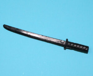 1984 GI JOE STORM SHADOW v1 ORIGINAL SPARE PART KATANA SWORD HASBRO