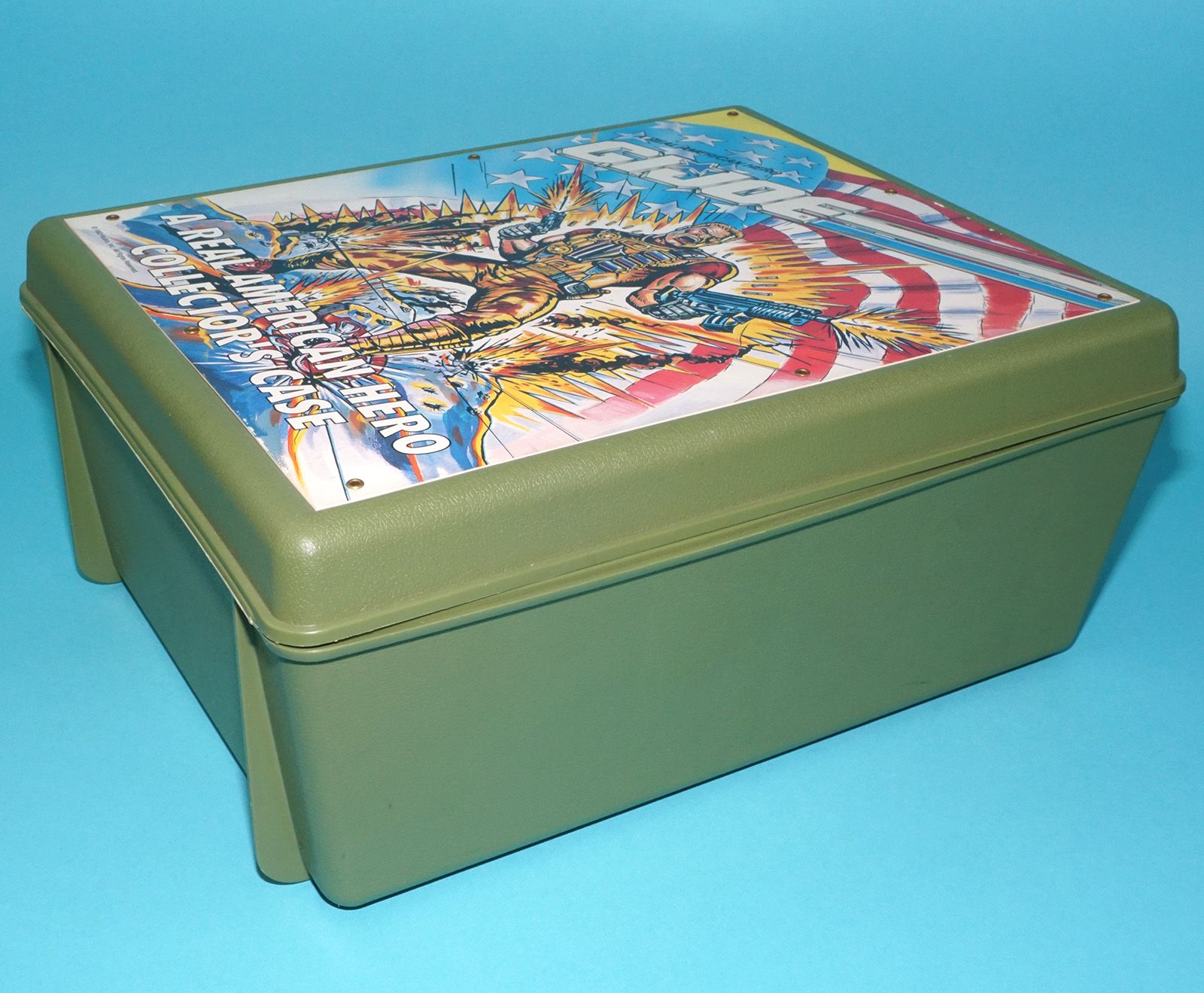 1992 GI JOE MAIL AWAY EXCLUSIVE COLLECTOR'S CASE 'A REAL AMERICAN HERO' HASBRO - Image 3