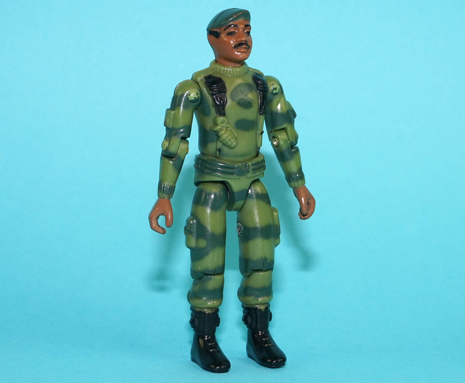 1984 GI JOE COMANDOS EM ACAO TRITON 1982 STALKER v1 C8+ ESTRELA BRAZIL - Image 2