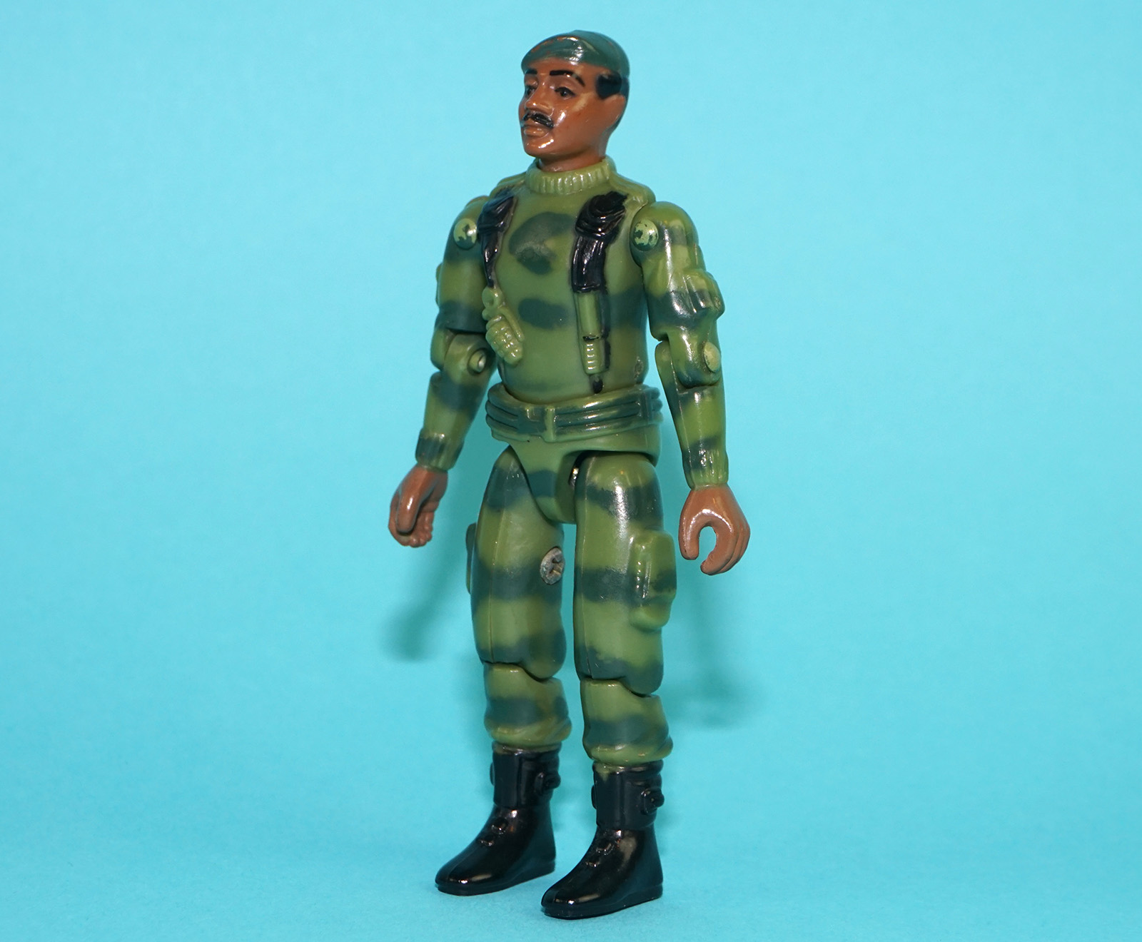 1984 GI JOE COMANDOS EM ACAO TRITON 1982 STALKER v1 C8+ ESTRELA BRAZIL - Image 3