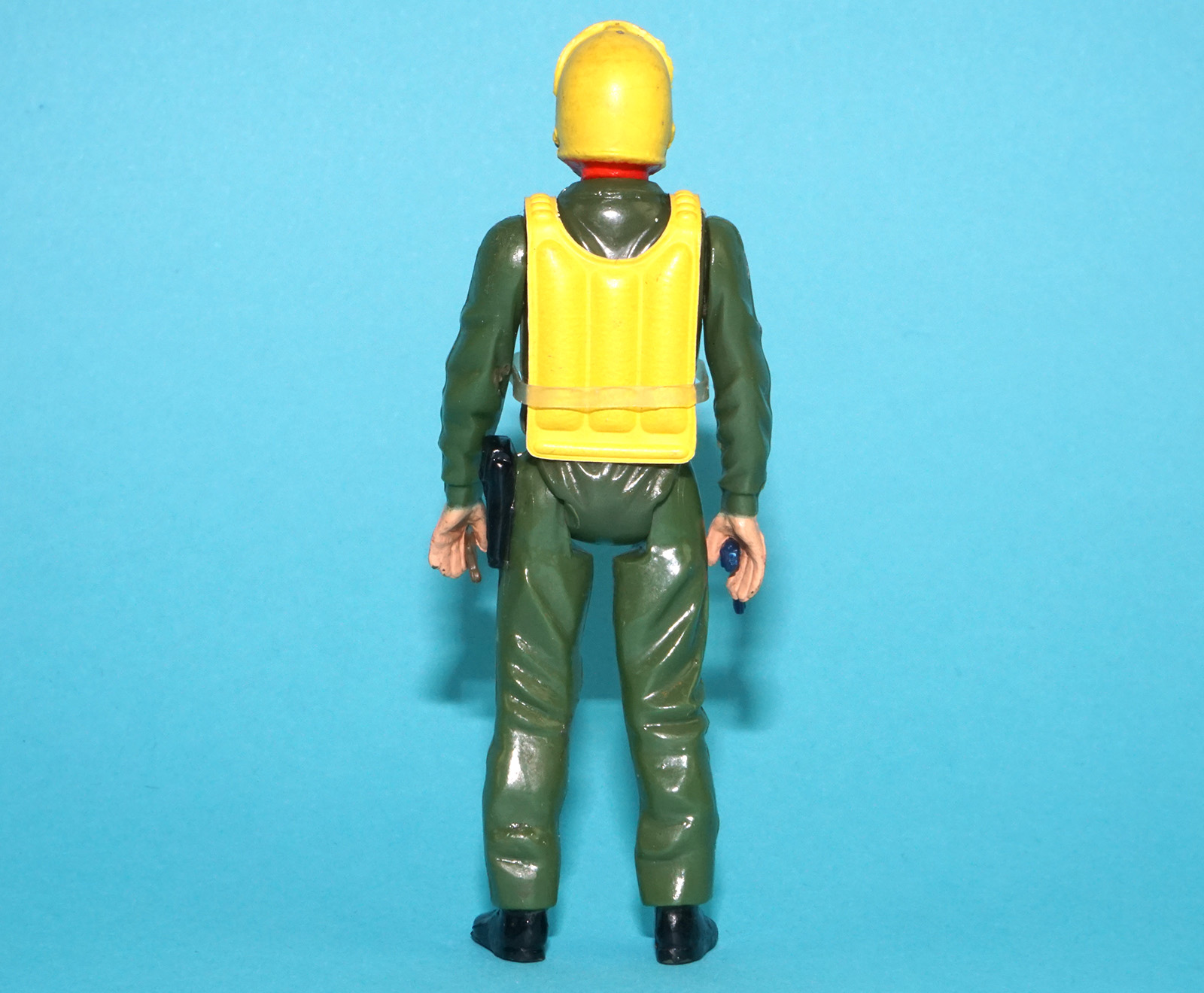 1982 GI JOE ACTION FORCE HELICOPTER PILOT 100% COMPLETE C9 PALITOY - Image 3