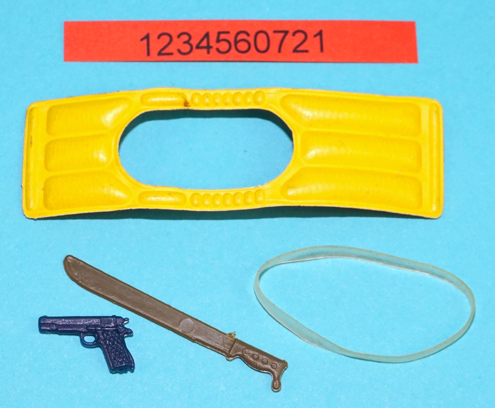 1982 GI JOE ACTION FORCE HELICOPTER PILOT 100% COMPLETE C9 PALITOY - Image 6